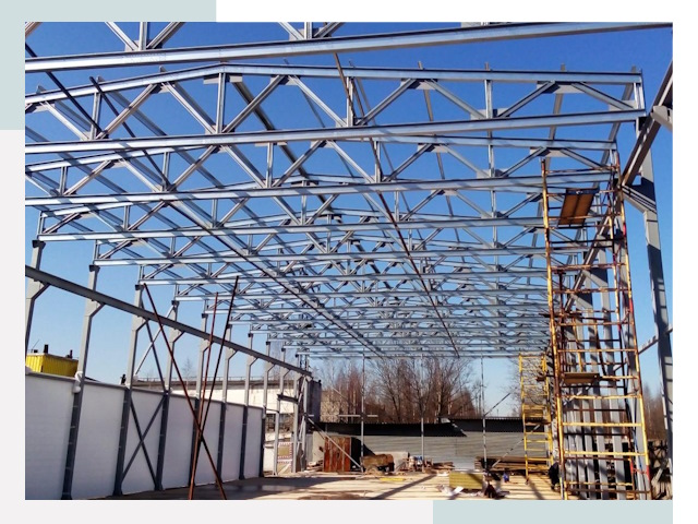 Строительство цехов в Верхняя Пышма от 616 руб. под ключ