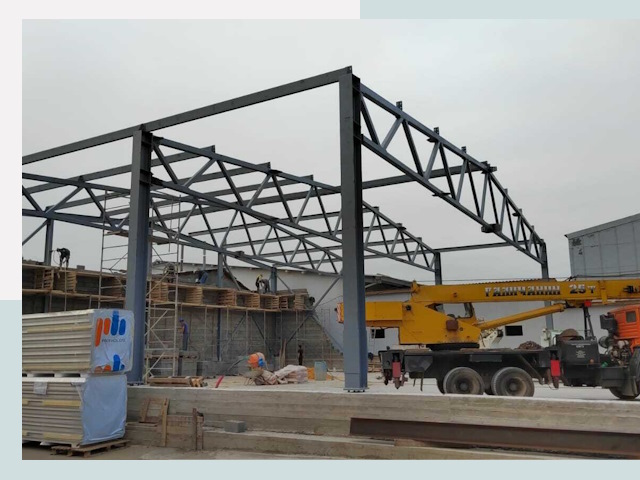 Строительство цехов в Верхней Пышме