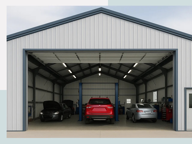 Ангары из сэндвич панелей от 616 руб. в Верхняя Пышма