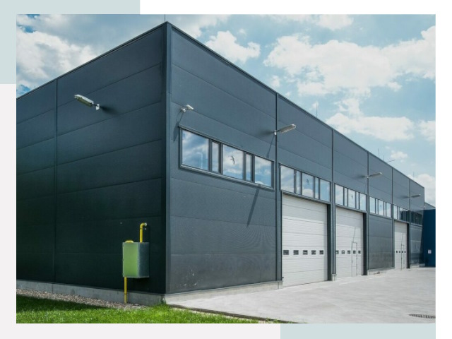 Модульные ангары в Верхней Пышме