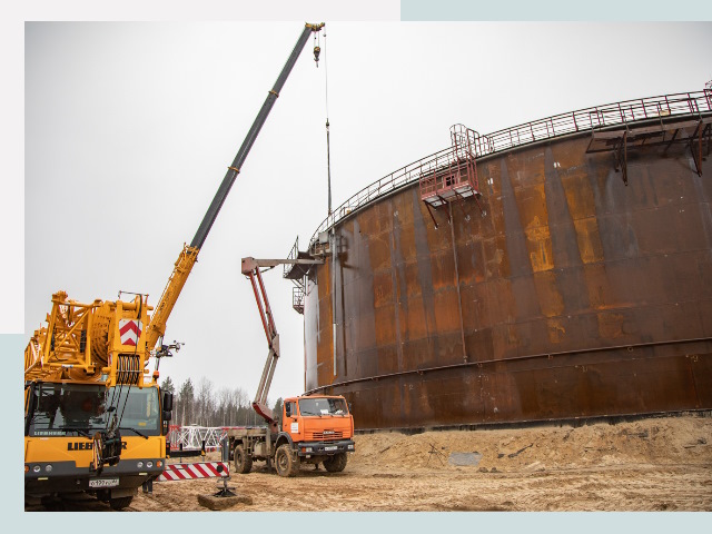 Монтаж резервуаров в Верхней Пышме от 616 руб. за м³