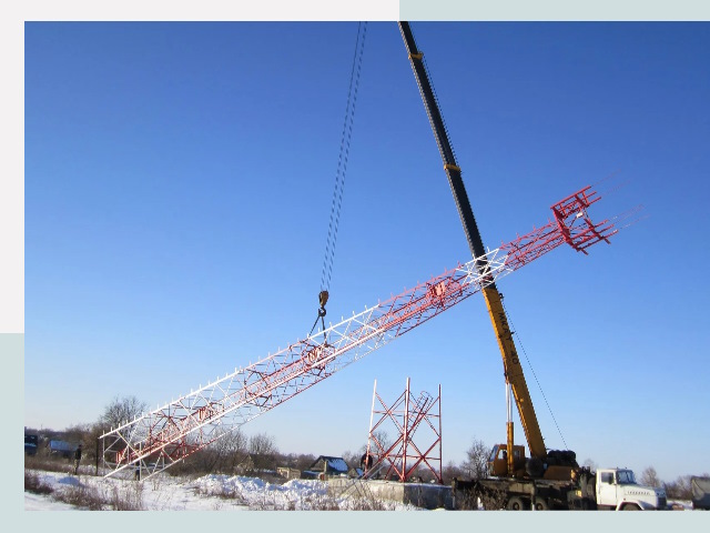 Строительство башен связи в Верхней Пышме от 616 руб.