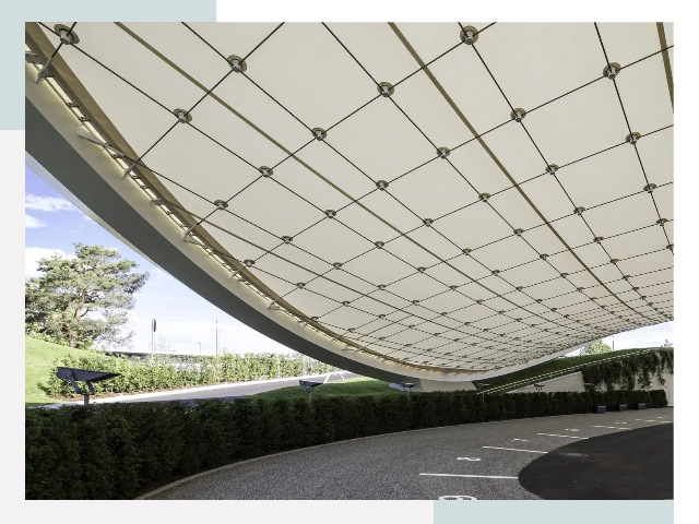 Мембранные конструкции в Верхней Пышме