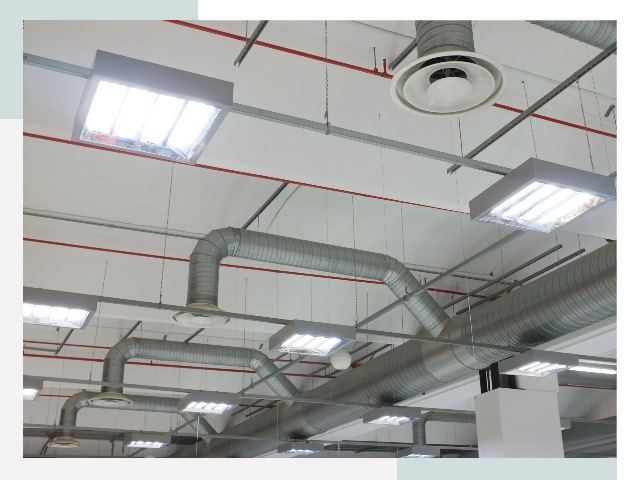Вентиляция ангаров в Верхней Пышме