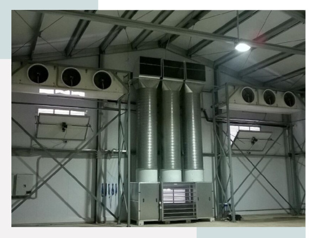 Инженерные системы для ангаров в Верхней Пышме