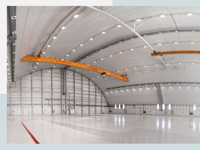 Оснащение ангаров в Верхняя Пышма от СтальСтрой-Врх - цена от 616 руб.