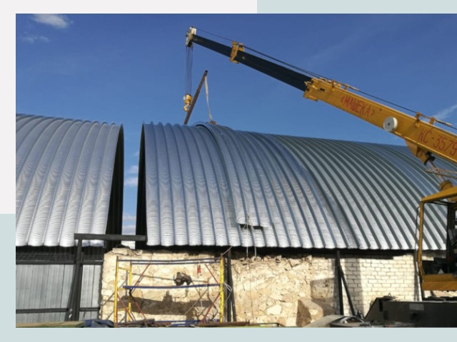 Реконструкция ангаров в Верхней Пышме от 616 руб.