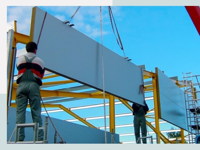 Монтаж сэндвич-панелей в Верхней Пышме от 616 руб.