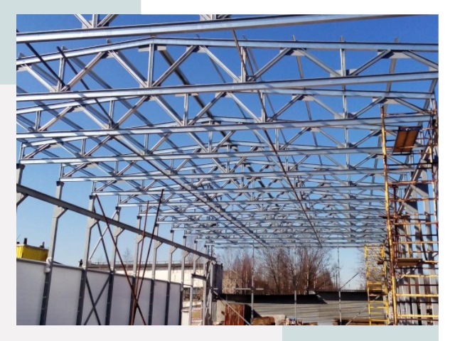 Металлокаркасы для складов в Верхней Пышме